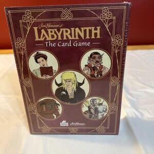 NEW SEALED JIM HENSON'S LABYRINTH THE ADVENTURE GAME RIVER HORSE DARK CRYSTAL